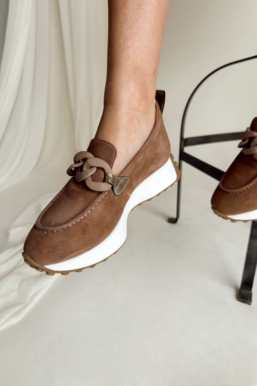 Kind Words Loafer Sneaker in Sigaro Bronze - Image 3
