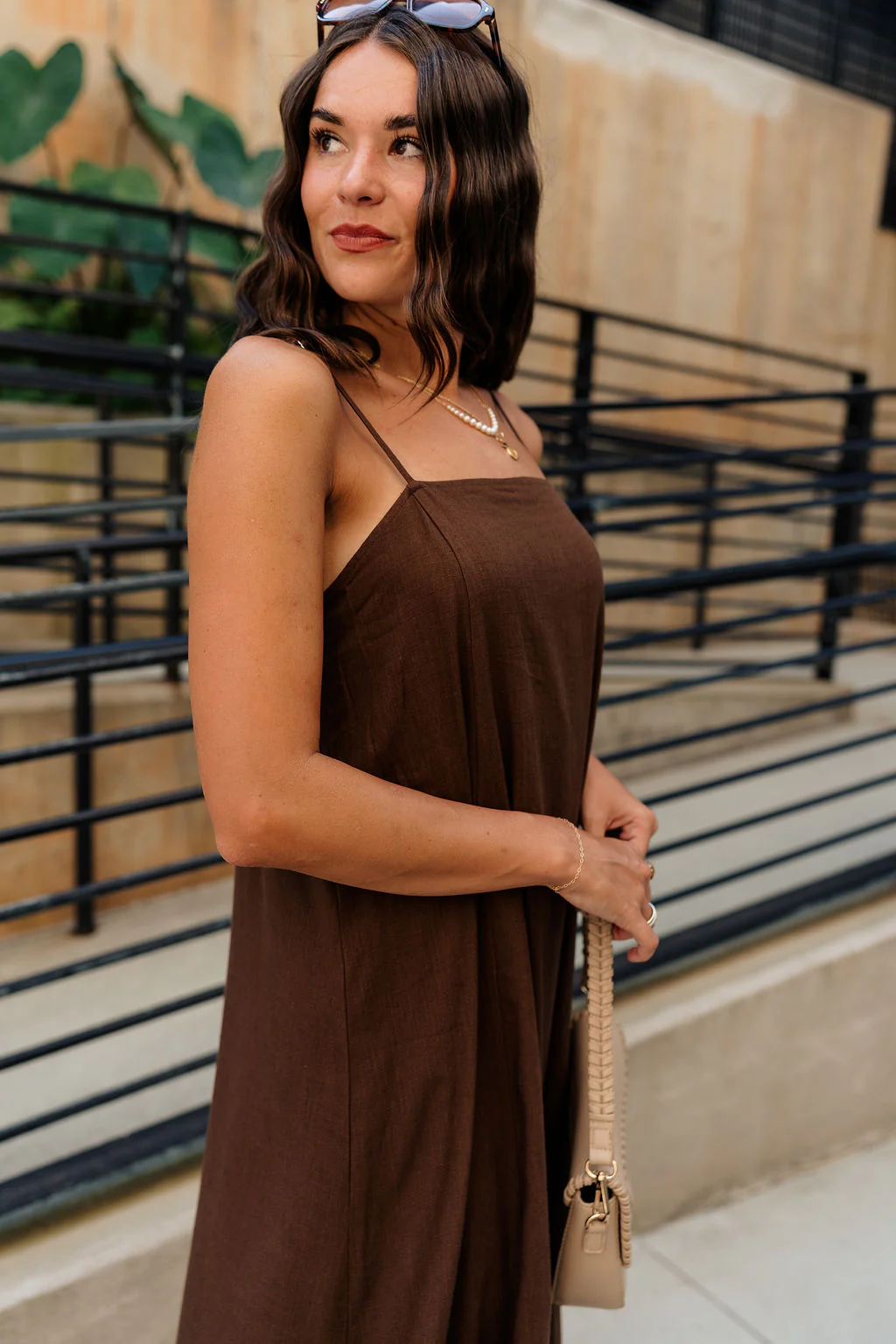 KRISTI BROWN MAXI DRESS - Image 5