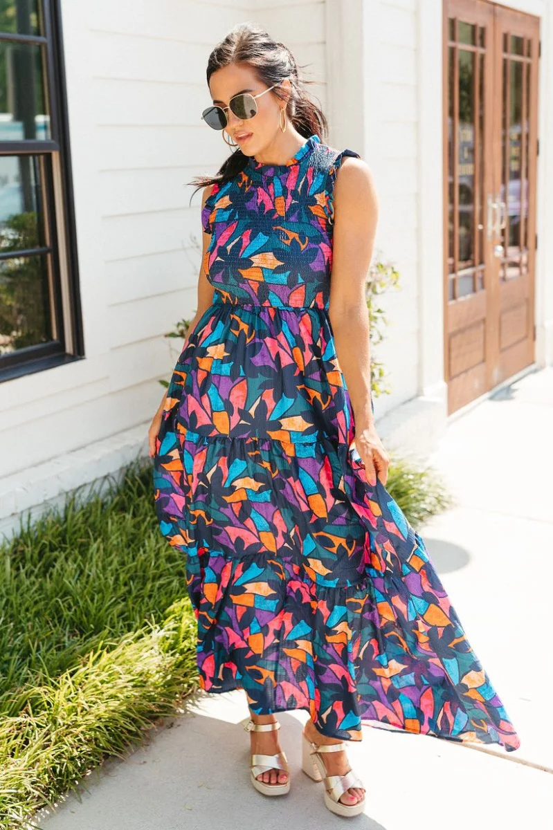 Laguna Floral Maxi Dress