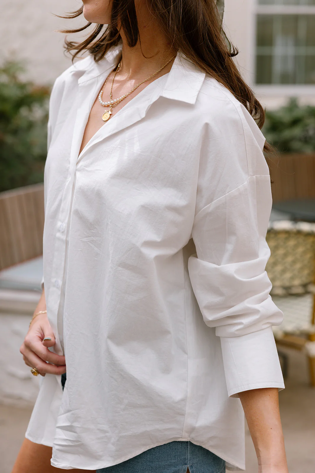 Lana White Button-Up Long Sleeve Top - Image 7