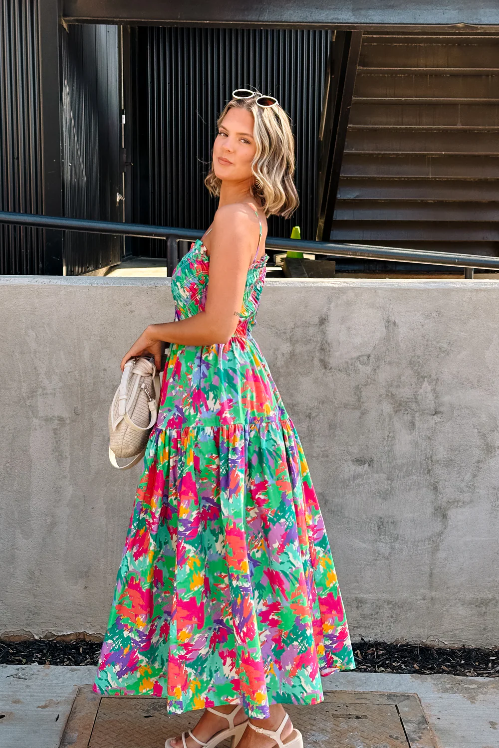 Leilani Printed Sleeveless Maxi Dress - Image 6