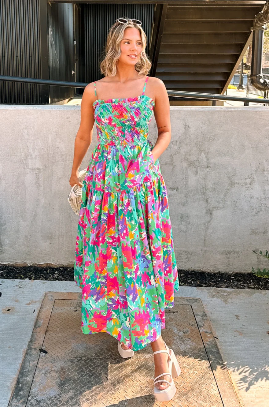 Leilani Printed Sleeveless Maxi Dress - Image 8