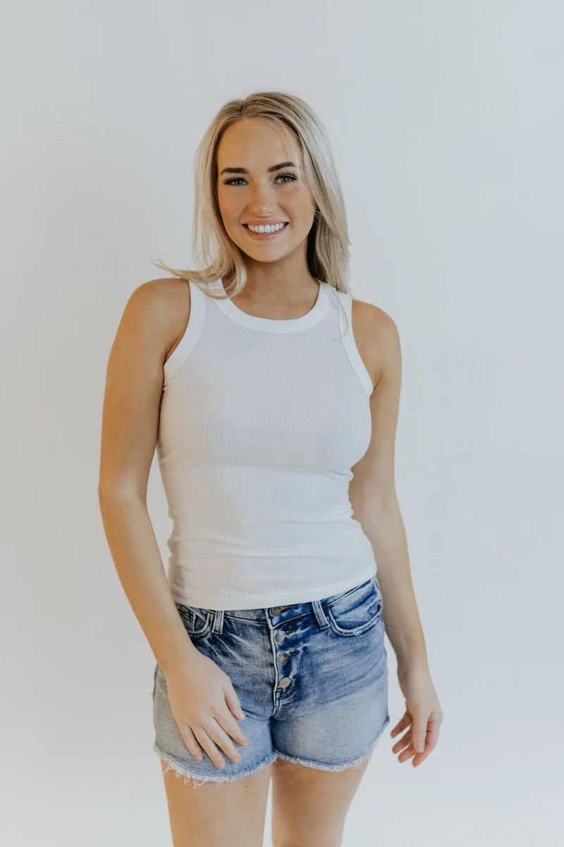 Let's Go Tank in Ivory - Image 2