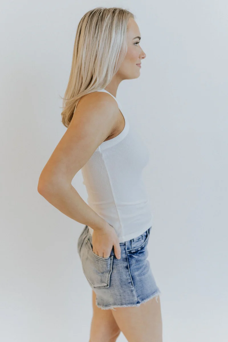 Let's Go Tank in Ivory - Image 4