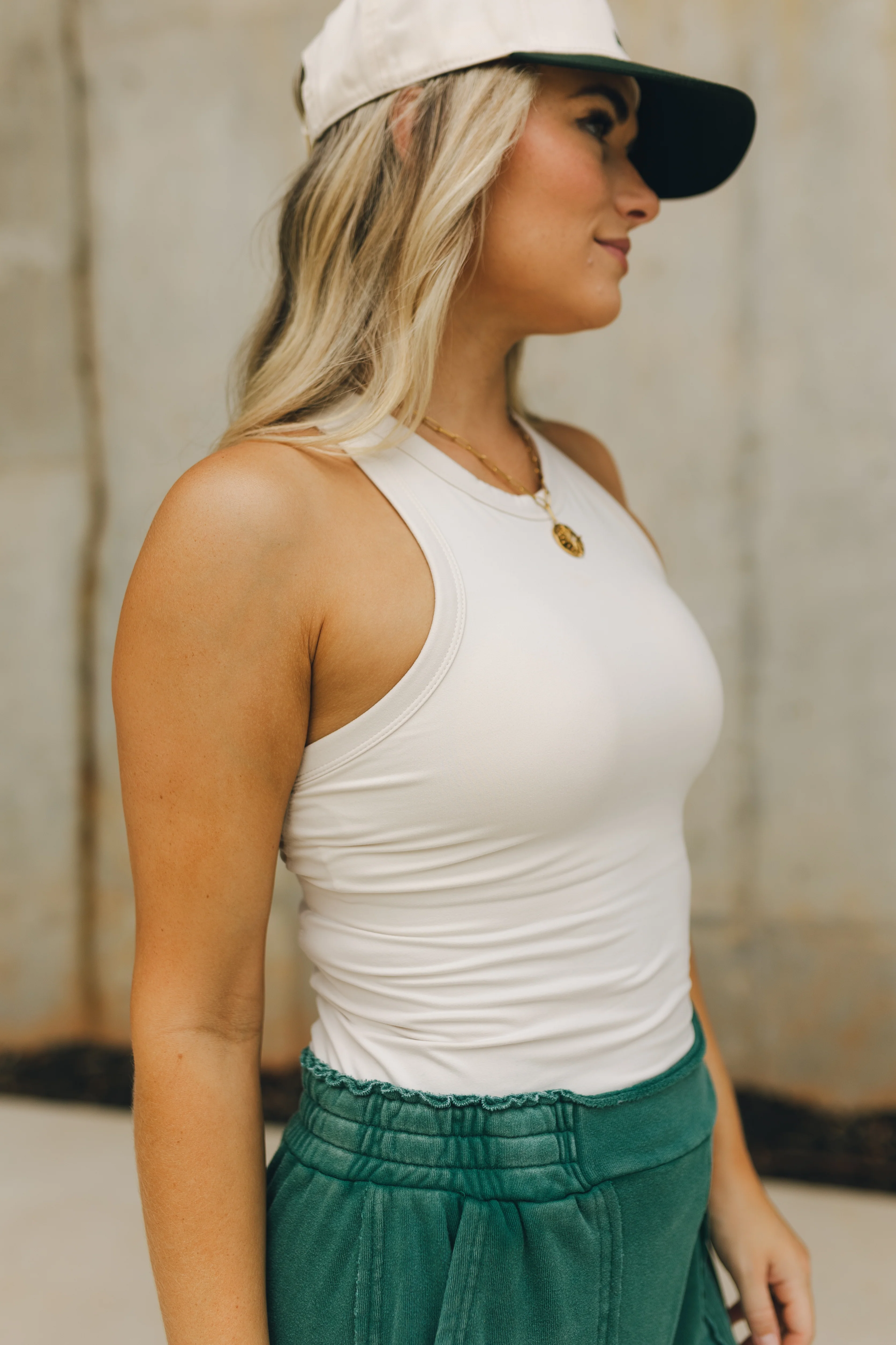 Liv Cream Basic Tank - Image 3