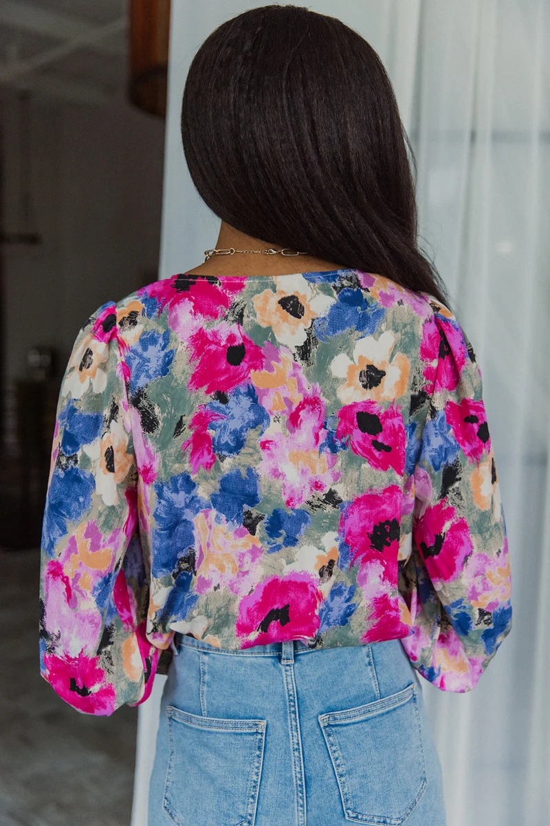 Living For It Floral Bodysuit - Image 5
