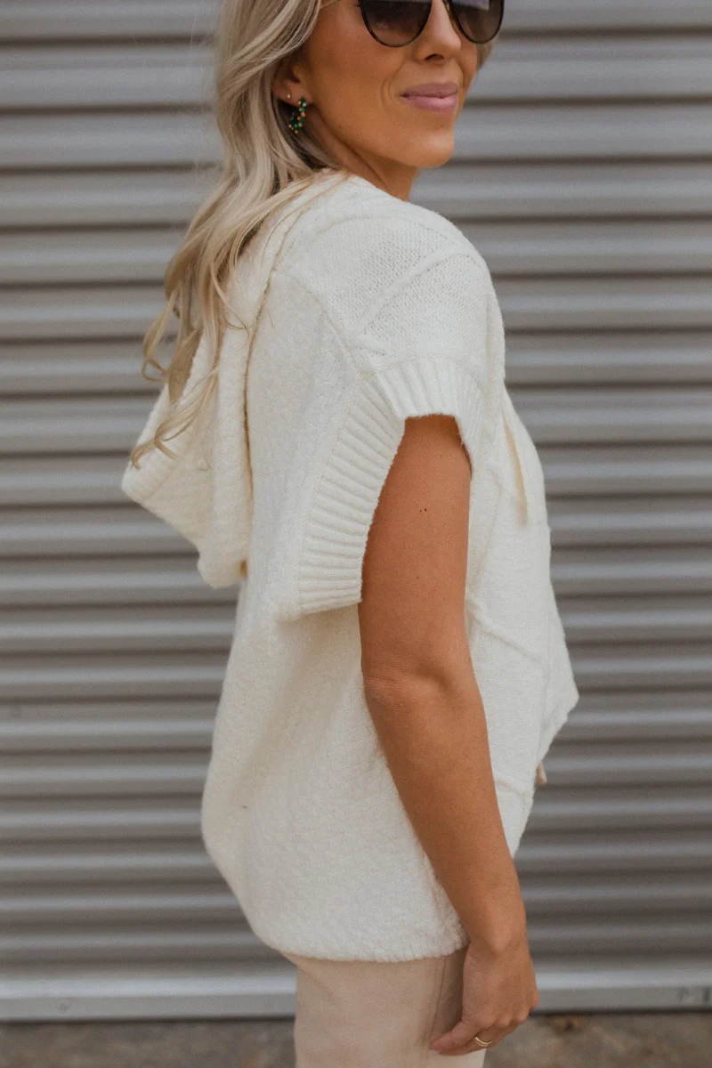 Look At You Hooded Sweater Vest - Image 5