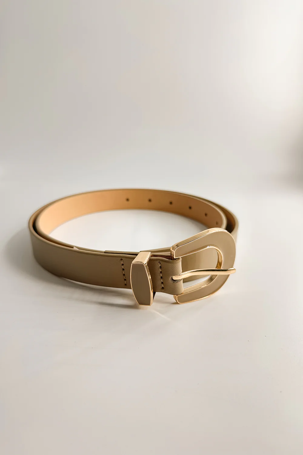 Lucia Taupe Western Adjustable Belt - Image 3