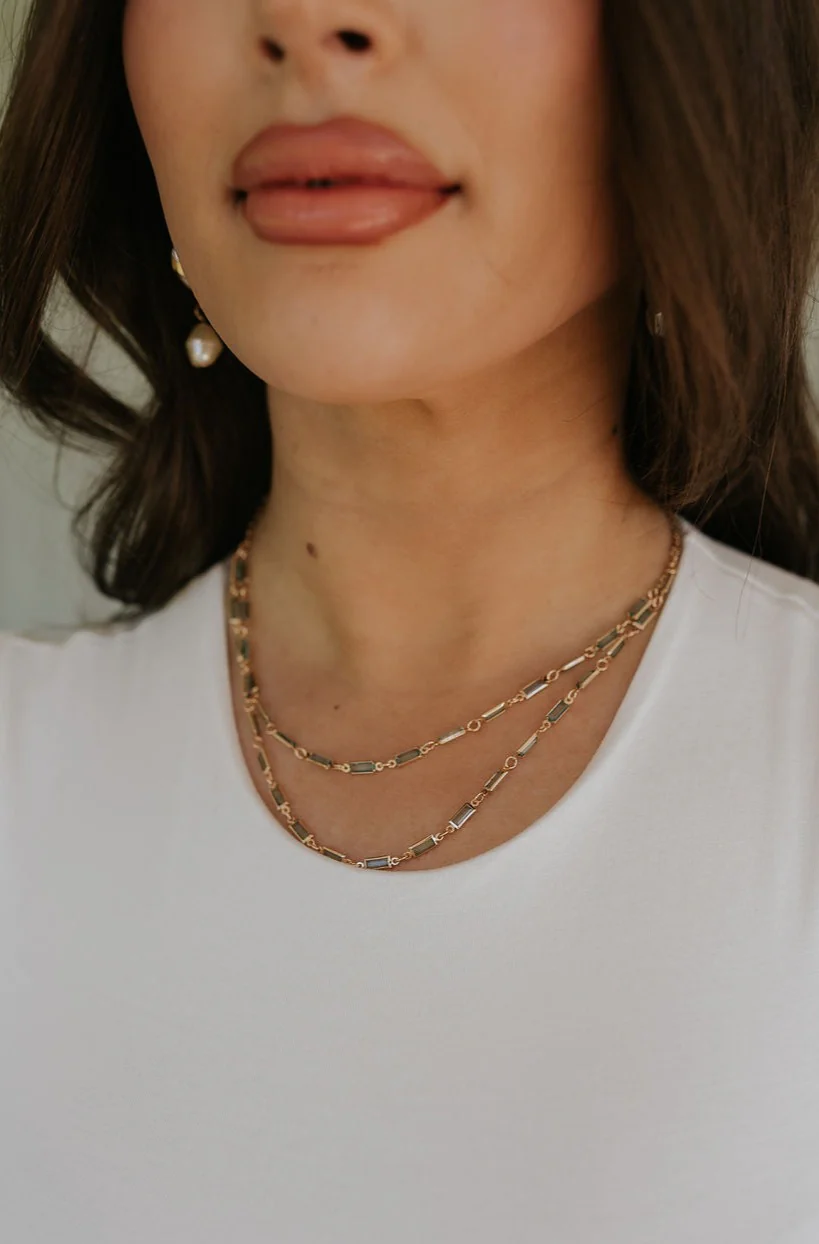 Magdelene Necklace in Mint