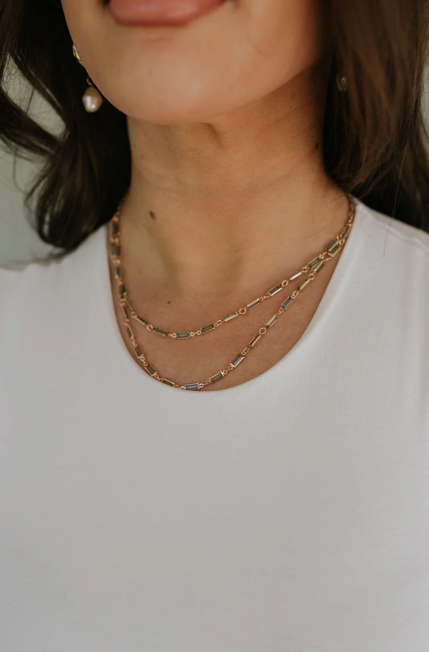Magdelene Necklace in Mint - Image 2