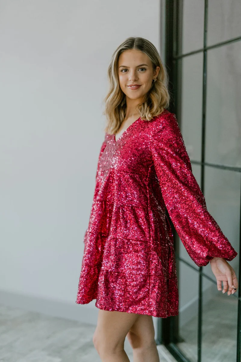 Make It Yours Sequin Dress - Image 3