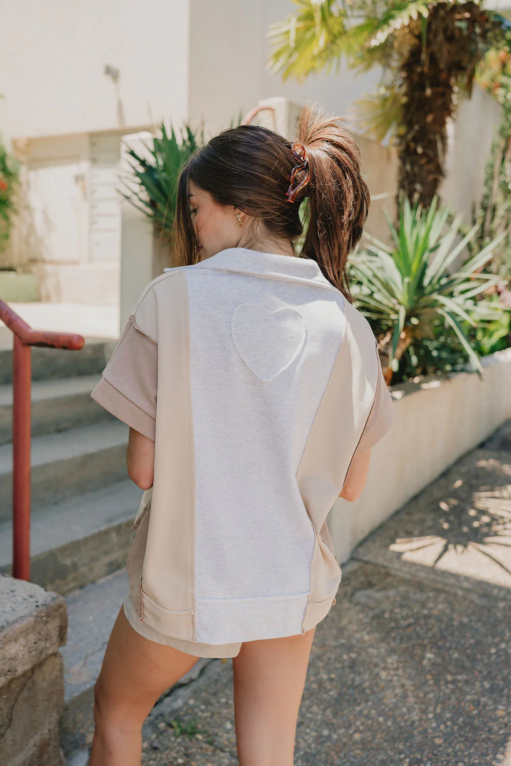 Malia Multi-Color Short Sleeve Top - Image 3