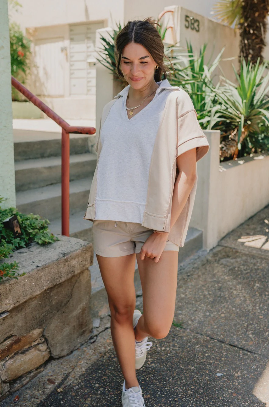 Malia Multi-Color Short Sleeve Top - Image 5
