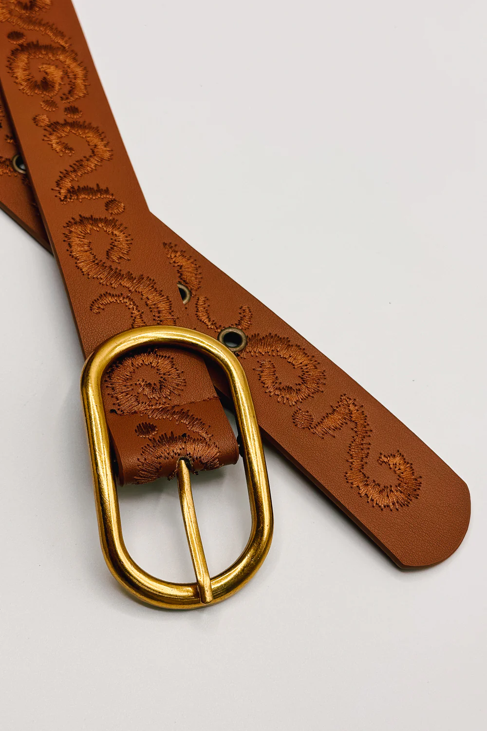 Marcy Brown Embroidered Belt