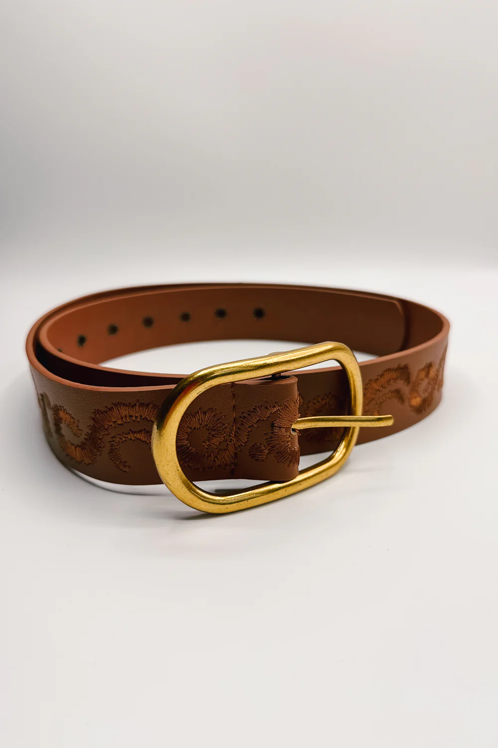 Marcy Brown Embroidered Belt - Image 2