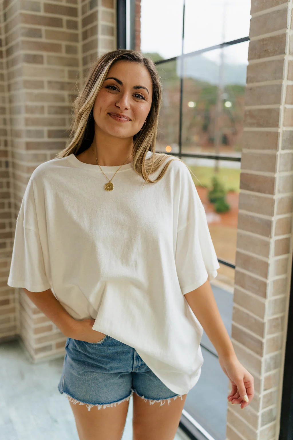 Melissa Off White Short Sleeve Top - Image 6
