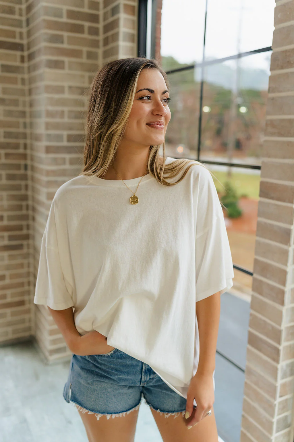 Melissa Off White Short Sleeve Top - Image 7
