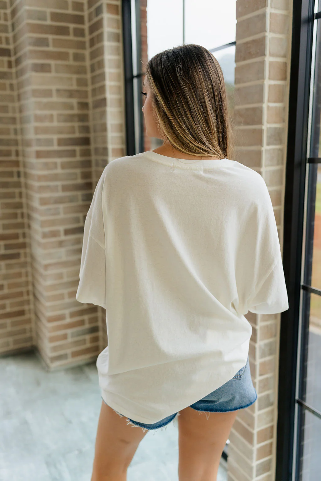 Melissa Off White Short Sleeve Top - Image 9