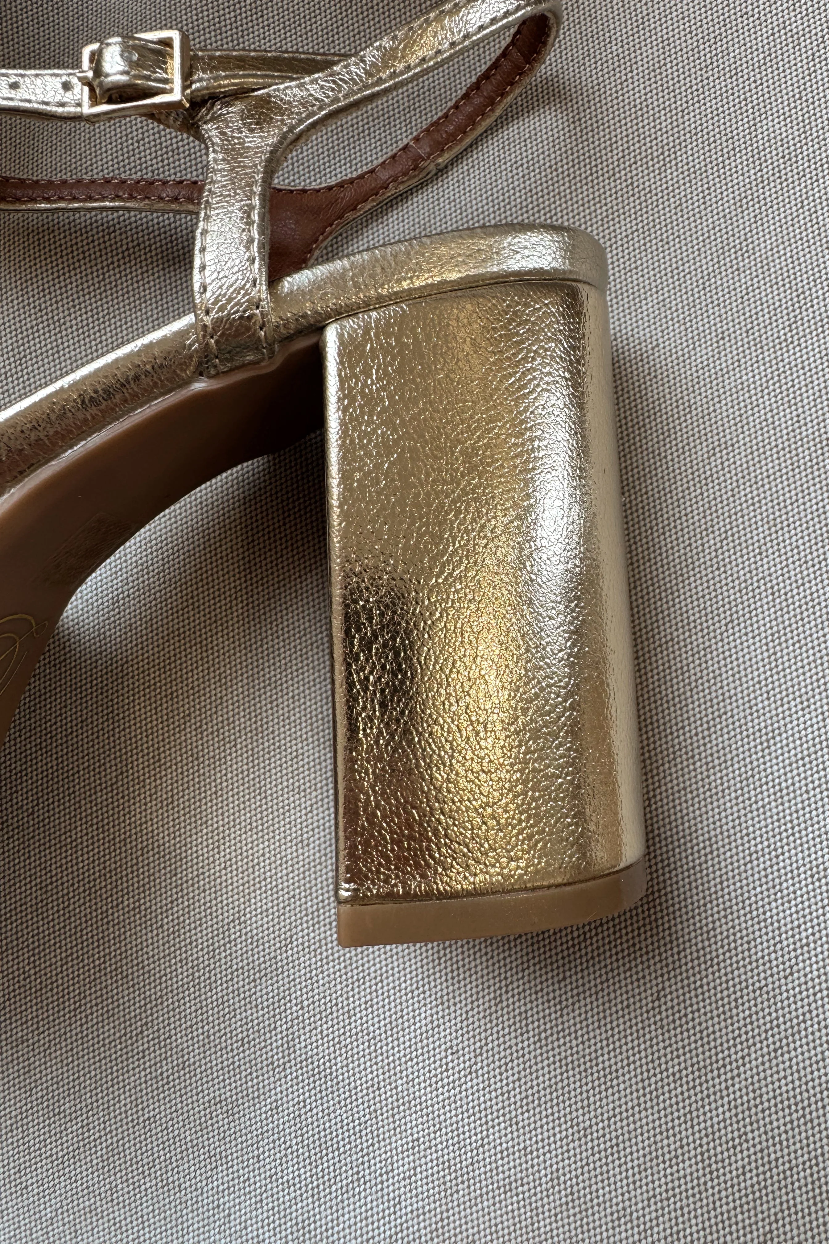 Chinese Laundry Tessa Gold Platform Heel - Image 6