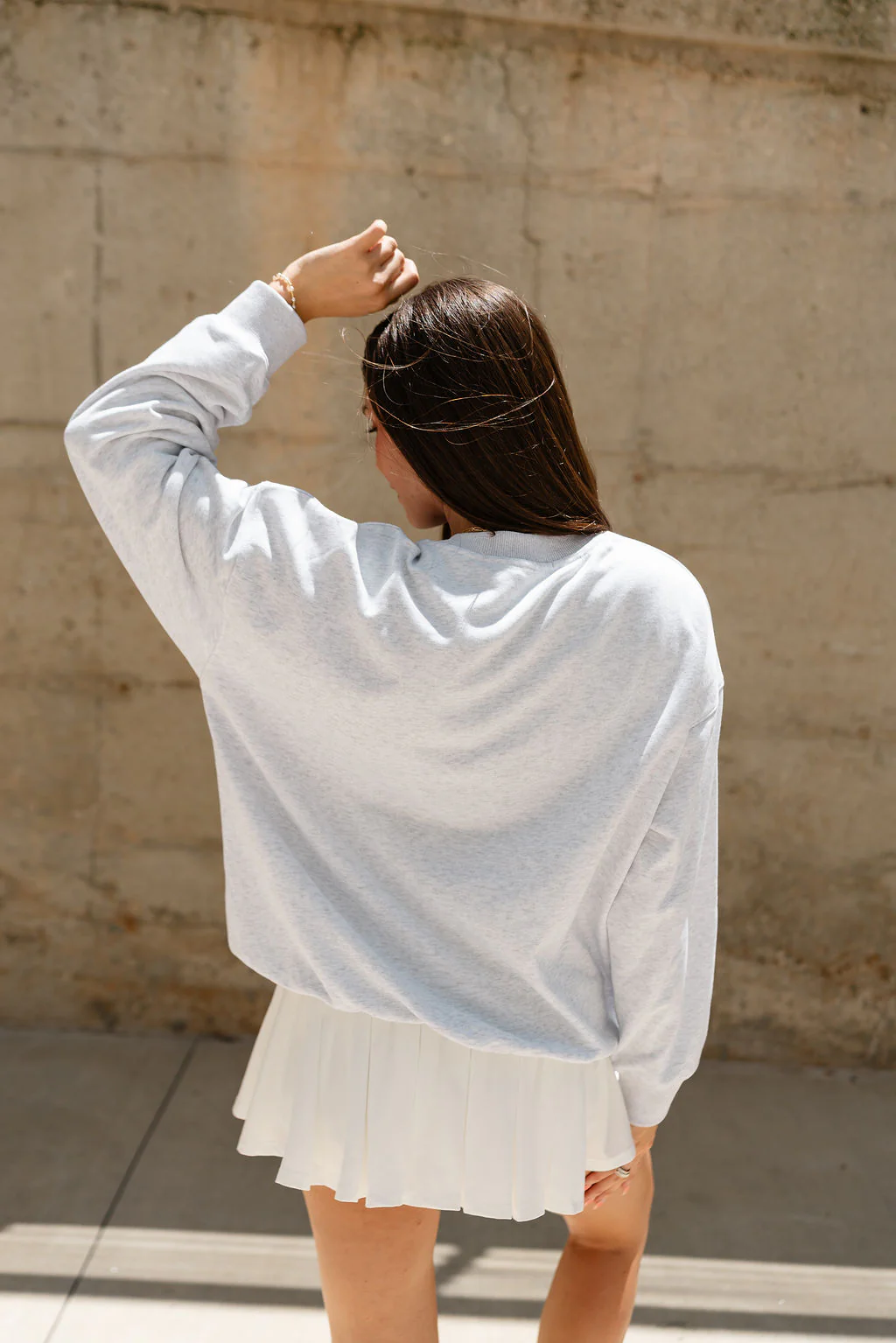 Mila USA Floral Heather Grey Sweatshirt - Image 7