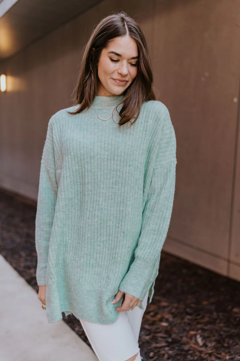 Mint To Be Sweater