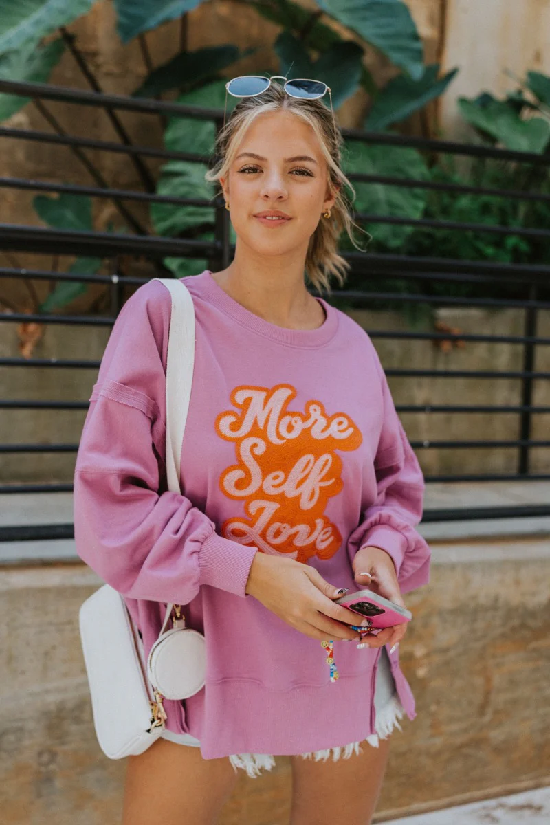 More Self Love Sweatshirt - Image 2