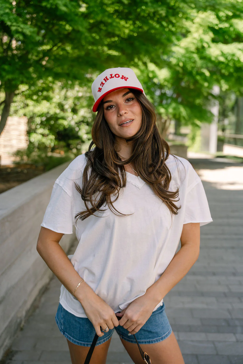 Mother Tan & Red Trucker Hat - Image 4