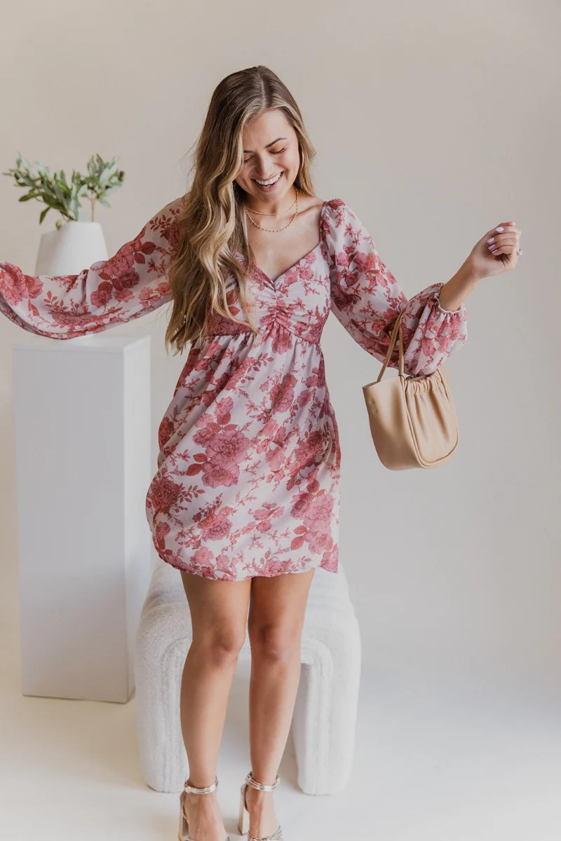 Must Be Love Floral Dress - Image 2