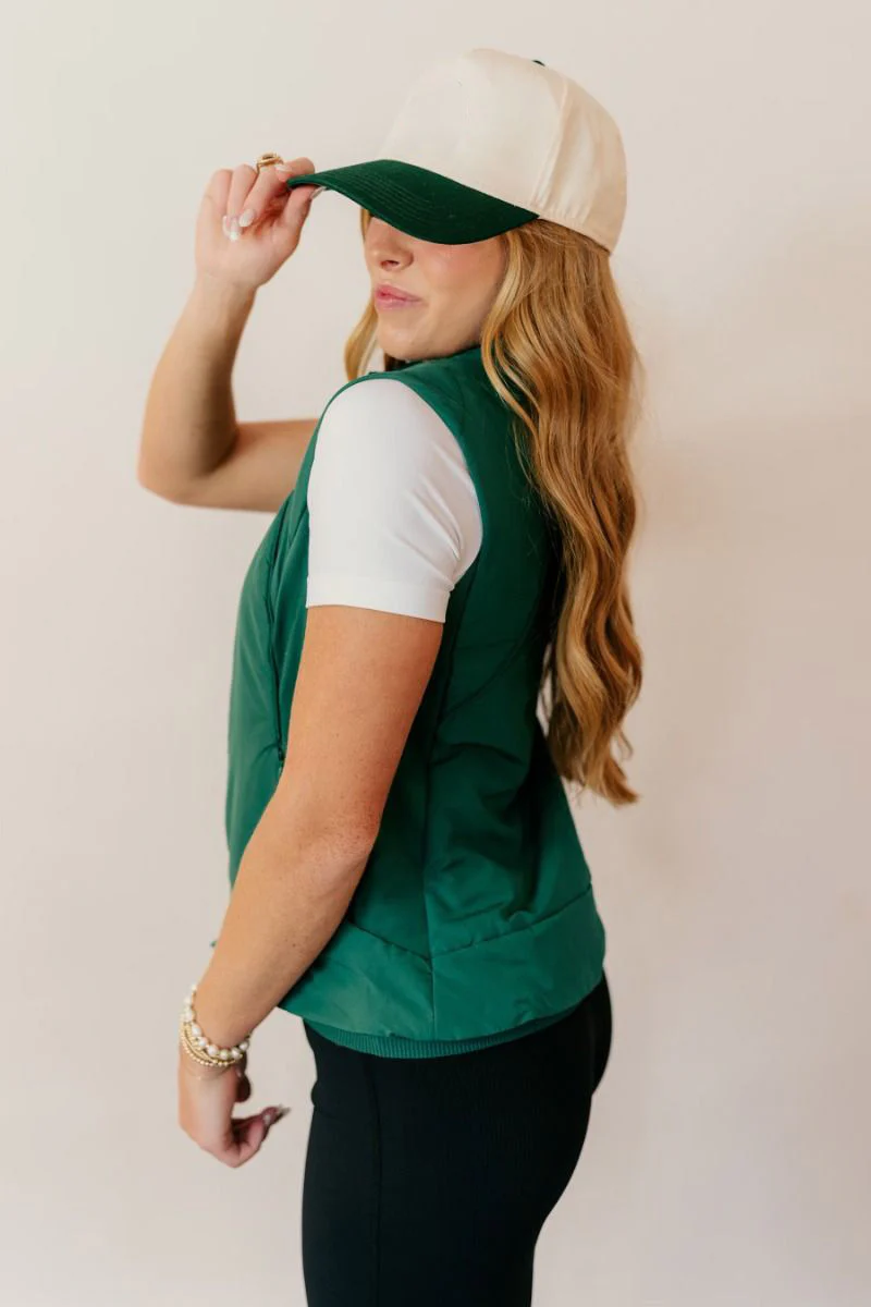 Naya Hunter Green Athletic Vest - Image 5