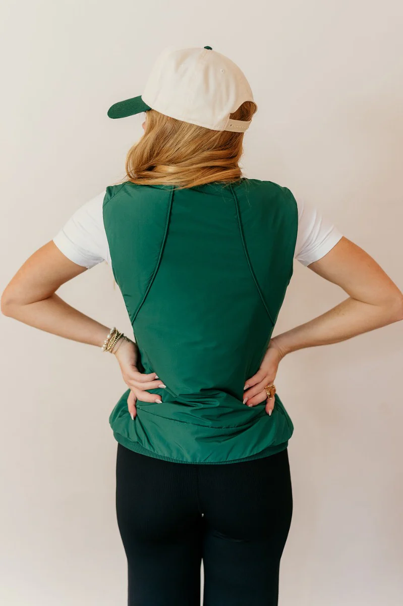 Naya Hunter Green Athletic Vest - Image 6