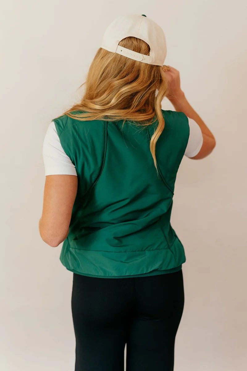 Naya Hunter Green Athletic Vest - Image 7