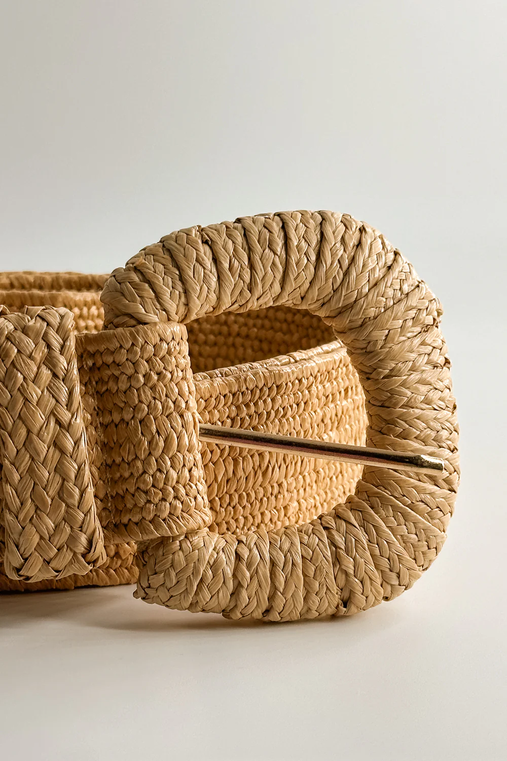 Nova Light Tan Rattan Belt - Image 3