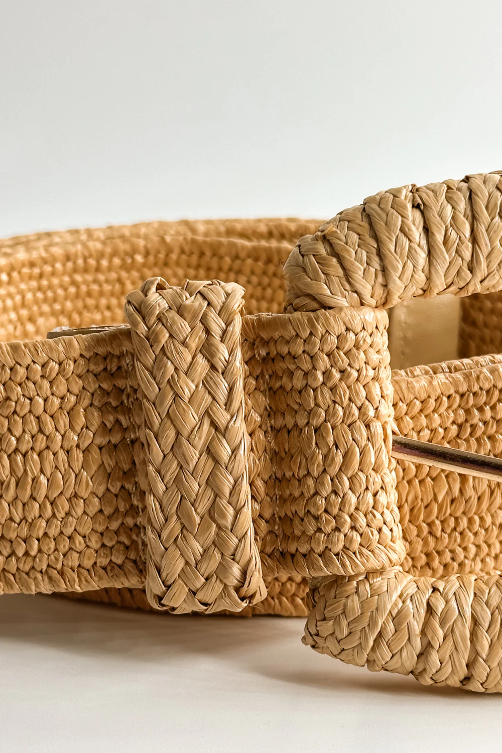 Nova Light Tan Rattan Belt - Image 4