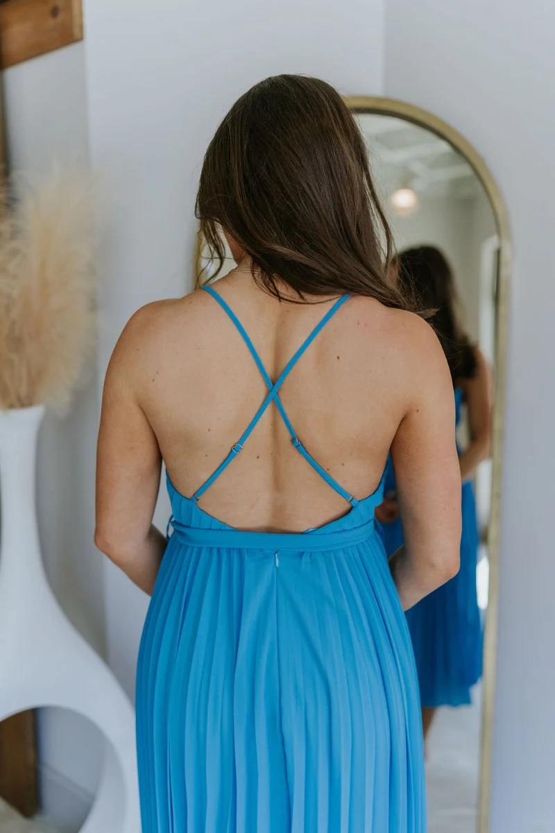Oceans Away Midi Dress - Image 6