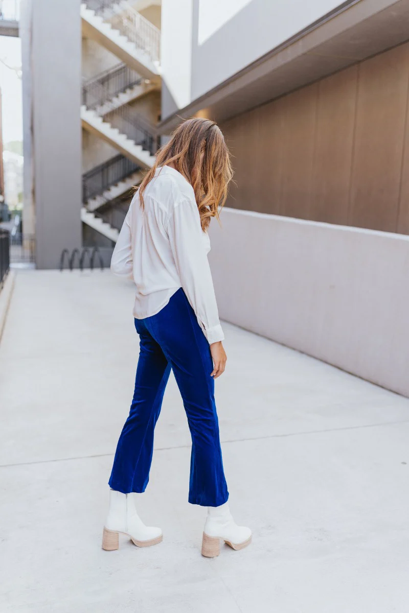 On The Horizon Velvet Pants - Image 5
