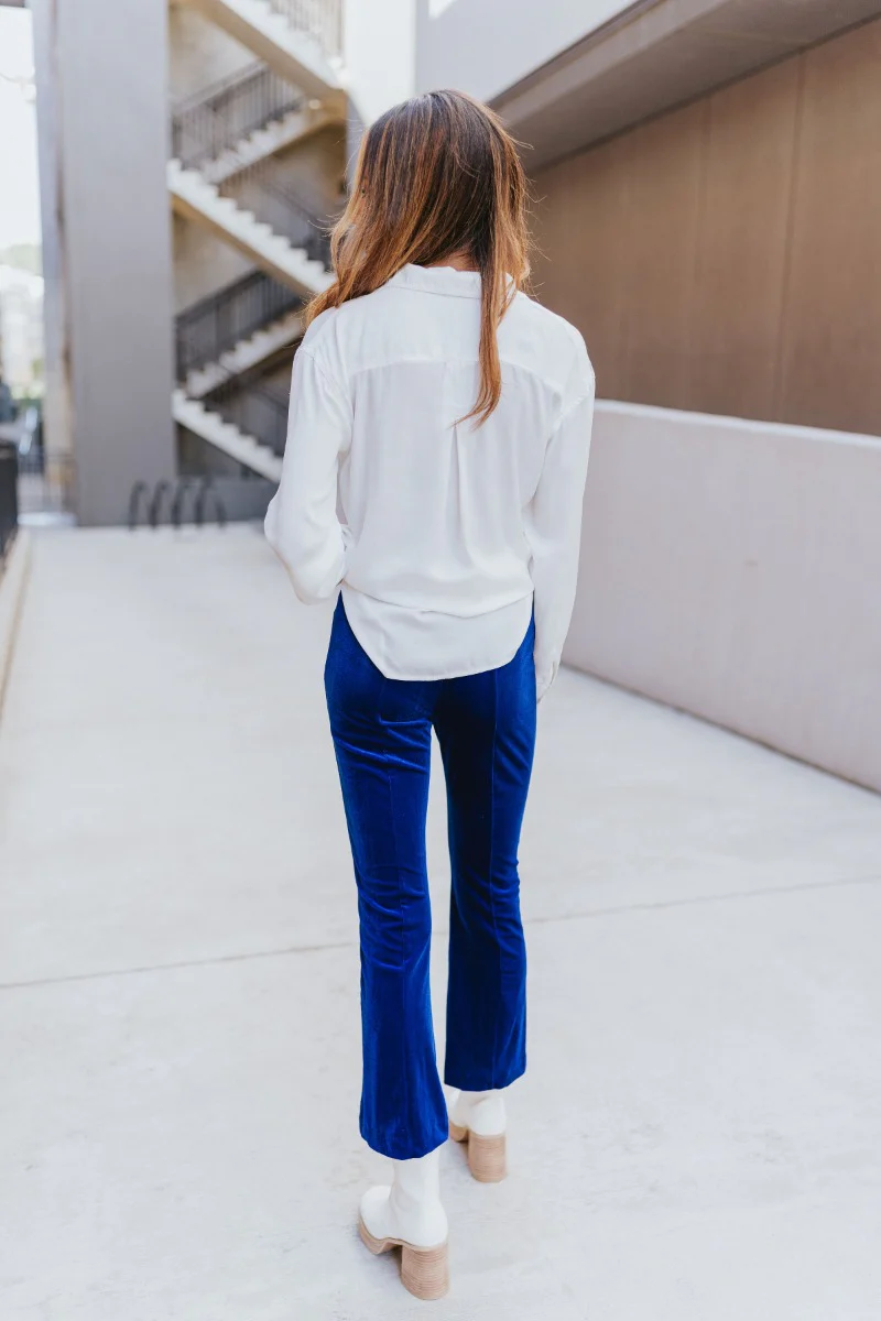 On The Horizon Velvet Pants - Image 7