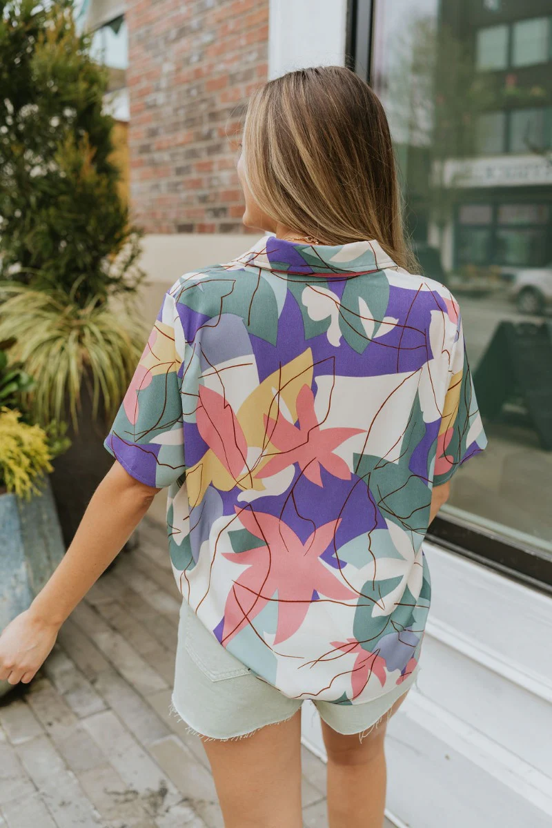 Pacific Coast Button-Up Top - Image 5