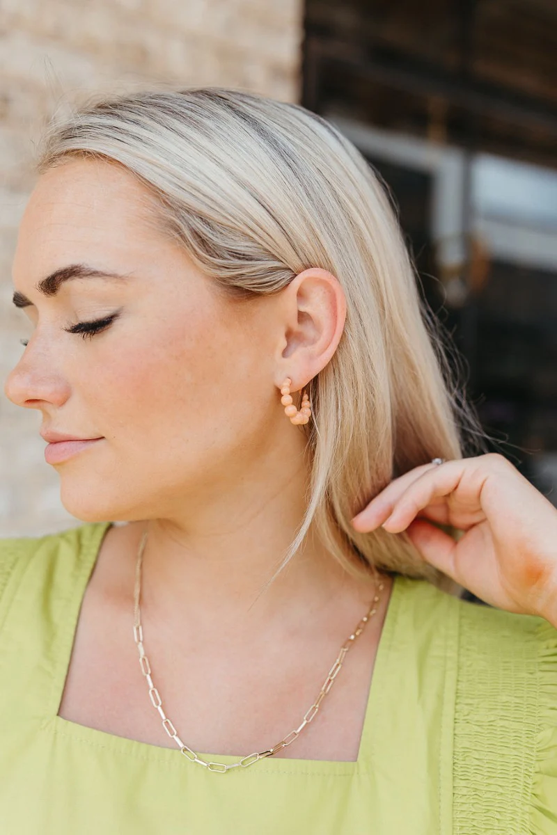 Peachy Queen Earring - Image 2