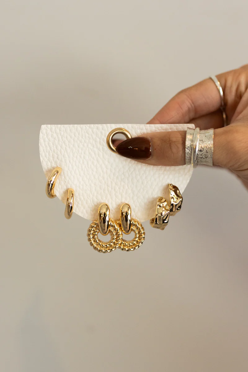 Penelope Mini Hoop Earring Set