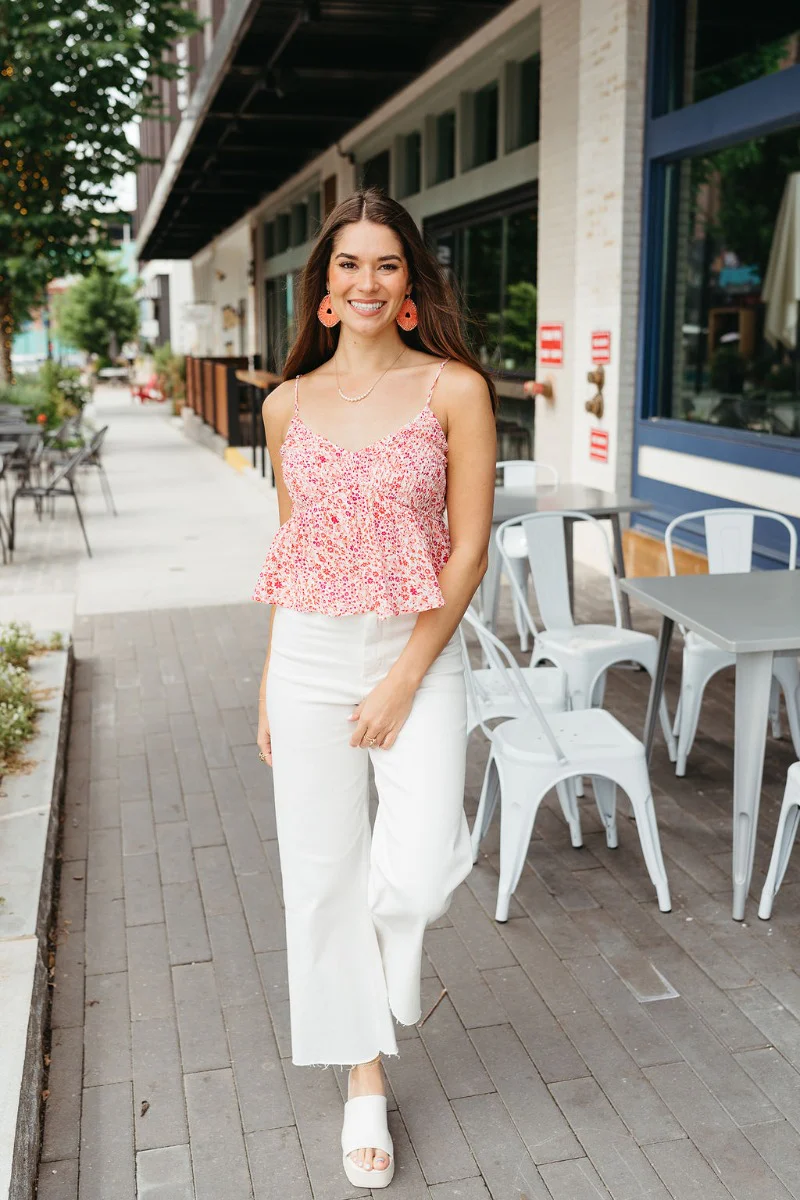Poppy Field Floral Tank - Image 2
