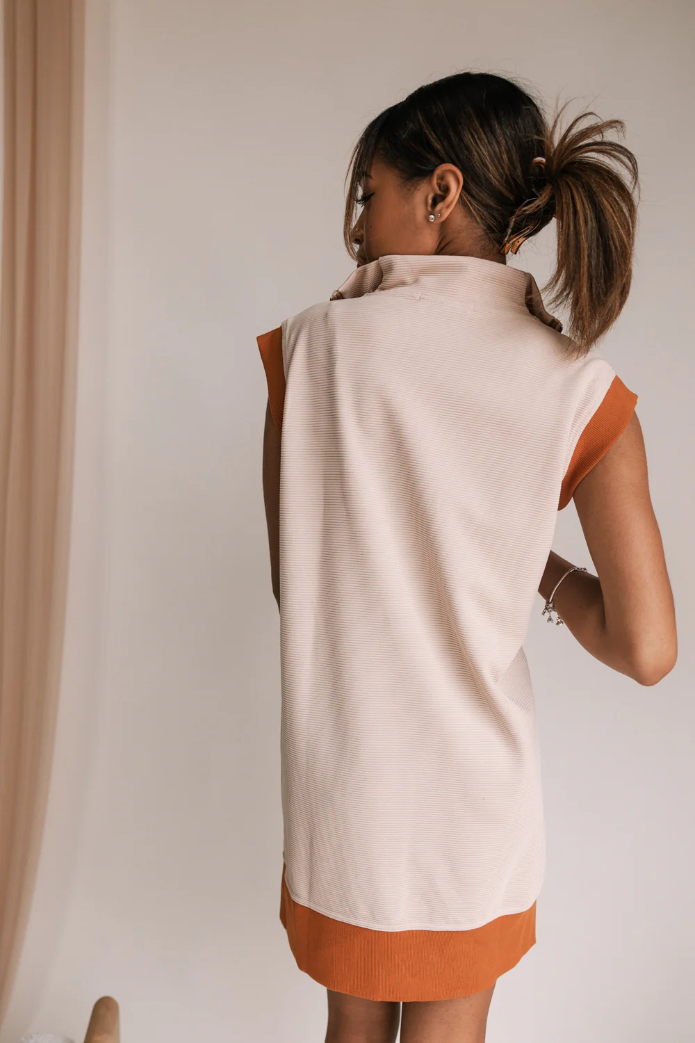 Portia Collared Athletic Dress - Image 7