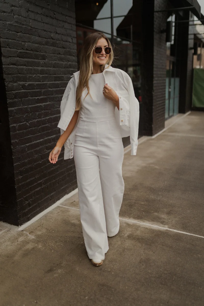 Ready To Go Denim Jumpsuit - Image 7
