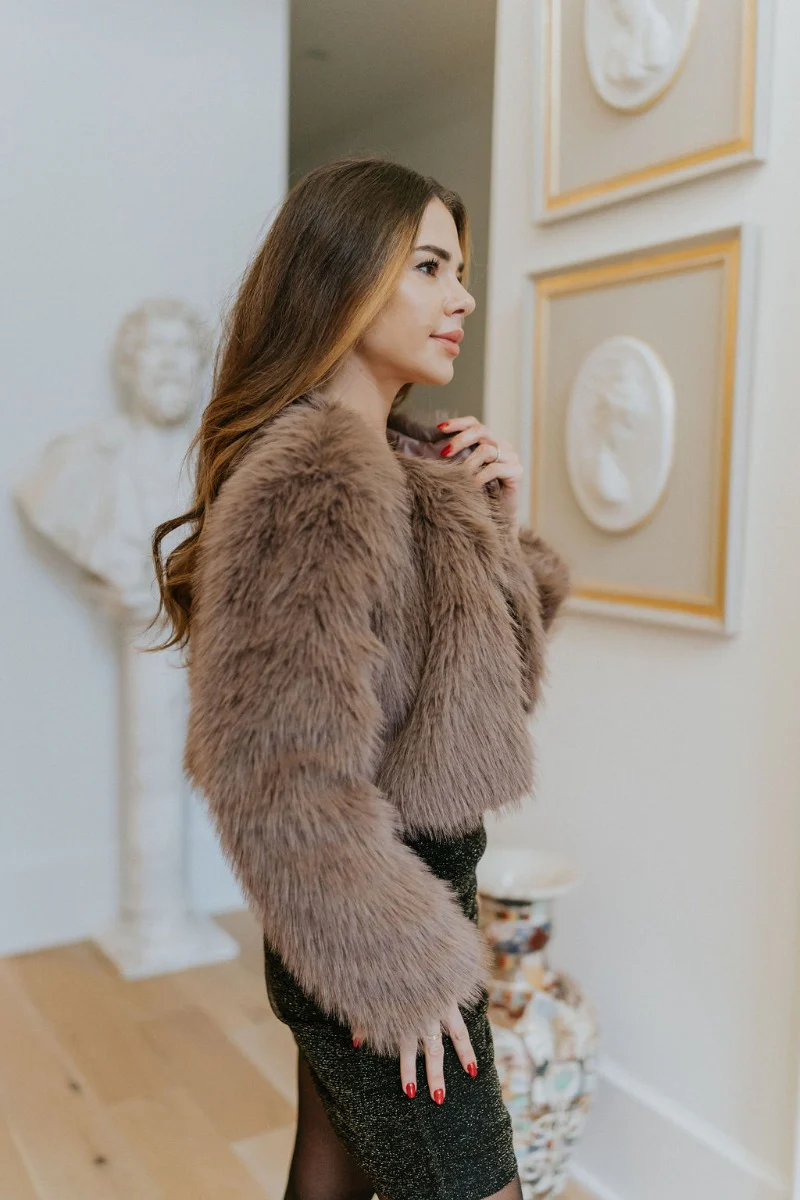 The Real Deal Faux Fur Jacket - Image 4