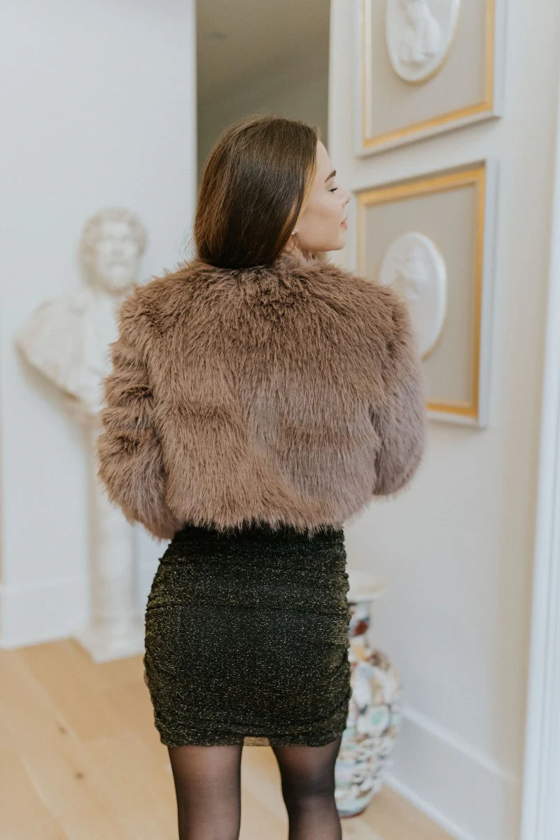 The Real Deal Faux Fur Jacket - Image 5