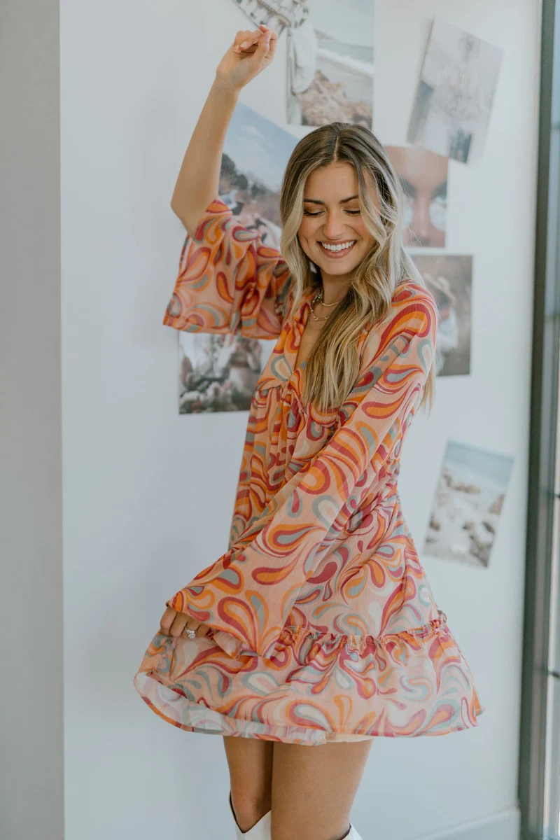 Retro Revival Dress - Image 3