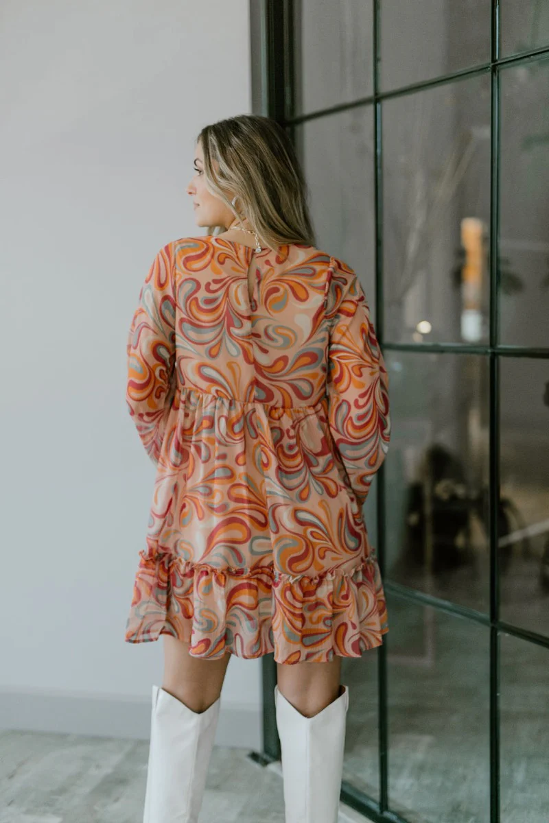 Retro Revival Dress - Image 6