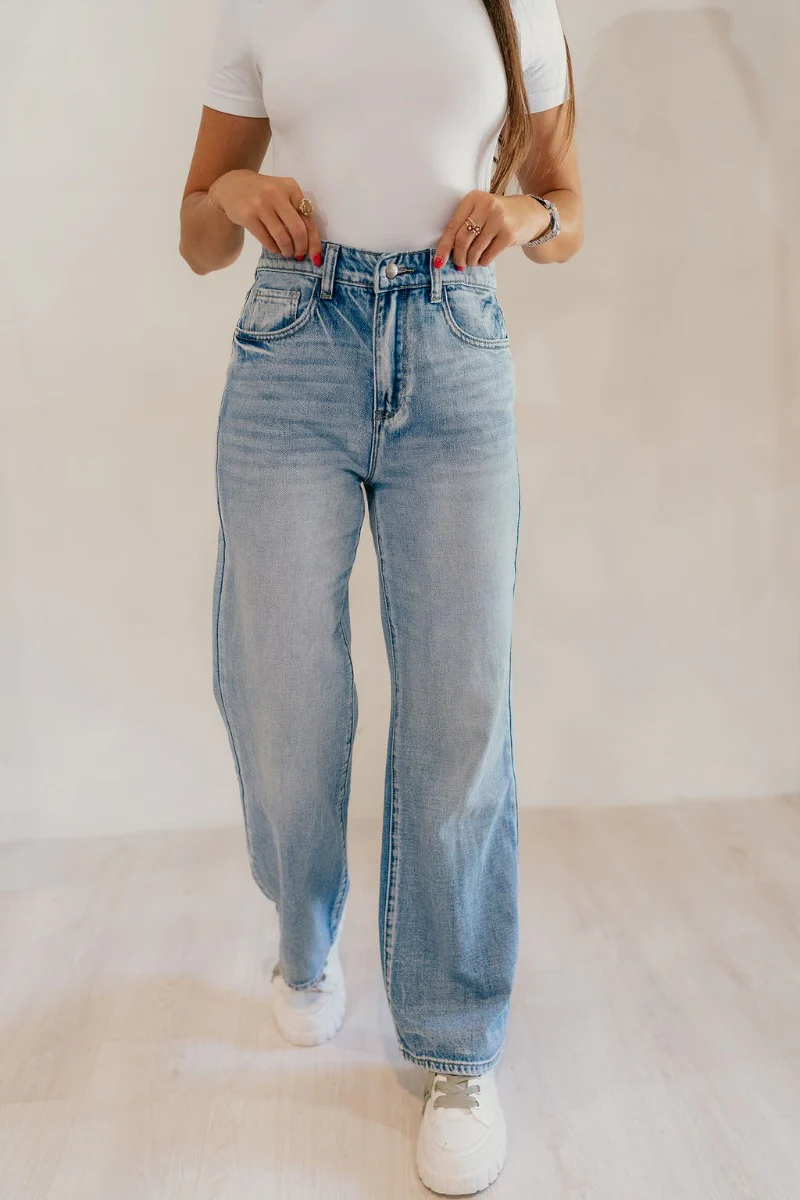 Rooted Denim: Camila Wide Leg Jeans - Image 5