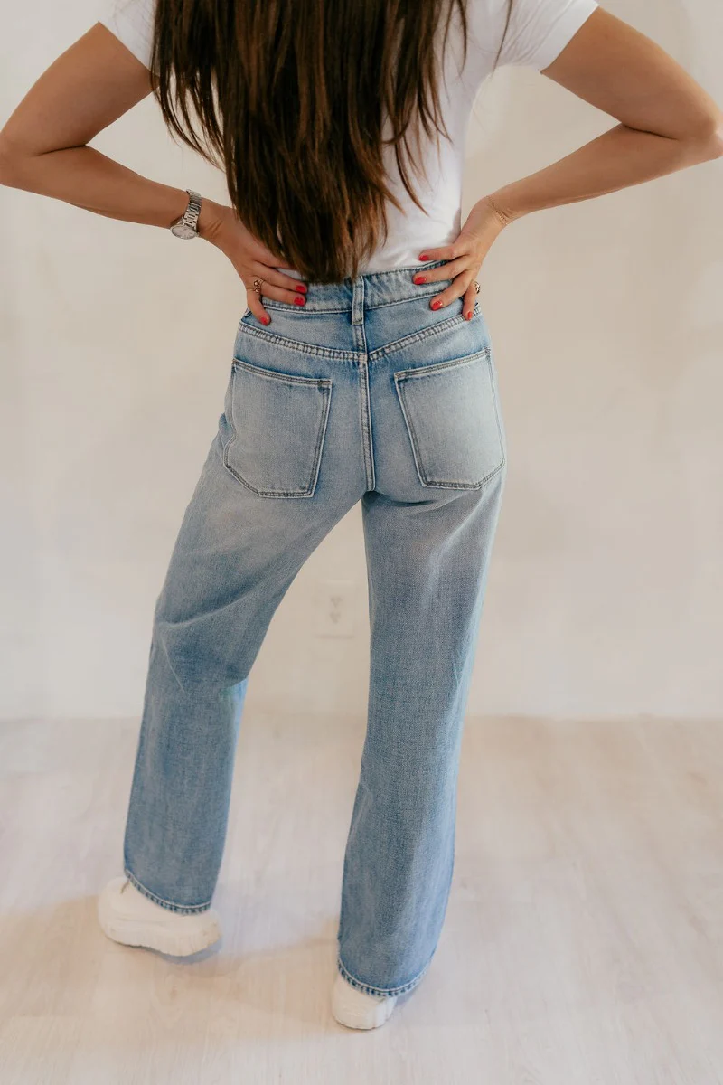 Rooted Denim: Camila Wide Leg Jeans - Image 8