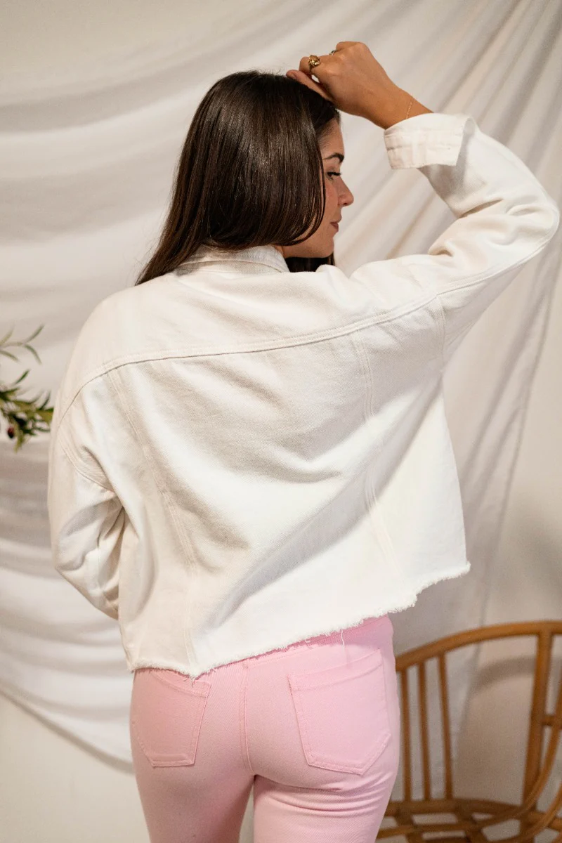 Roxanne Rhinestone Fringe Jacket - Image 6