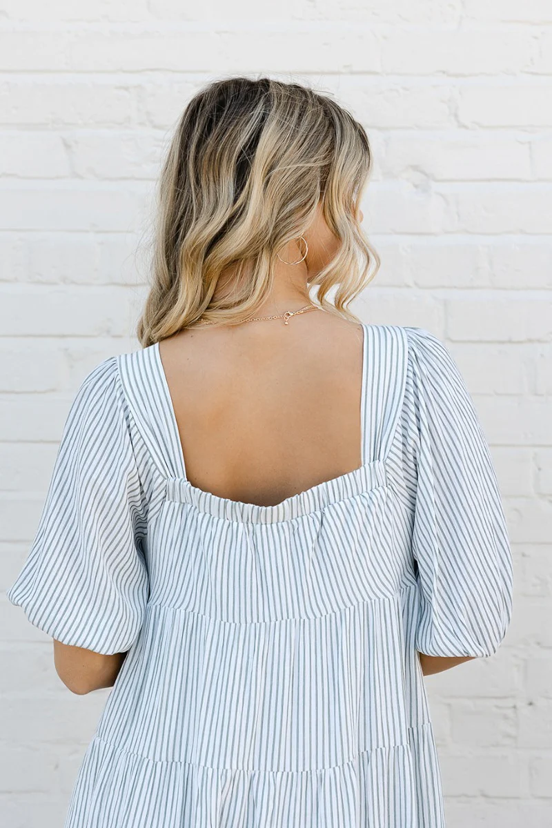 Santa Monica Striped Dress - Image 5